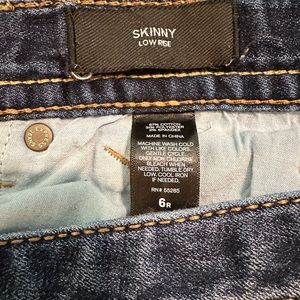 Skinny Low Rise Jeans